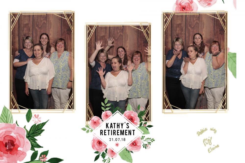 Kathy's surprise retirement party | View more photos from the event at gallery.myphotoboothexperience.co.uk/u/MyPhotoBoothExperienceLtd/Kathys-surprise-retirement-party